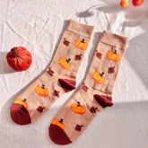 Pumpkin Socks